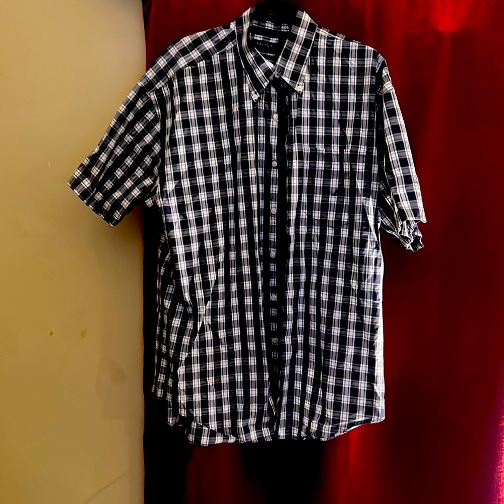 Blue and white Nautica shirt extra-large